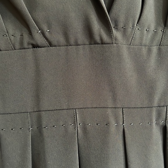 Calvin Klein STUNNING black crossover bodice A-line dress ❤️‍🔥 - Picture 5 of 11